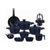 Gigilli Tefal Titanium Cookware Set 19 Pieces - Multi Colors