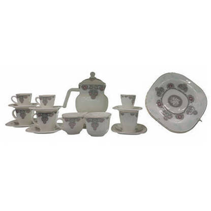طقم اركوبال 58 قطعة YEAHLIFE أبيض - Y51123NS YEAHLIFE Arcopal 58 Pieces White - Y51123NS