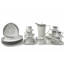 Bangladesh Flat 125 Pieces Chinese Dinnerware Sets Multi Colors - 27