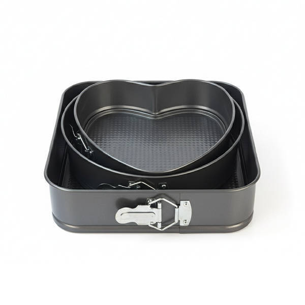 El Motaheda Tefal Cake Mold With Clips 3 Pieces