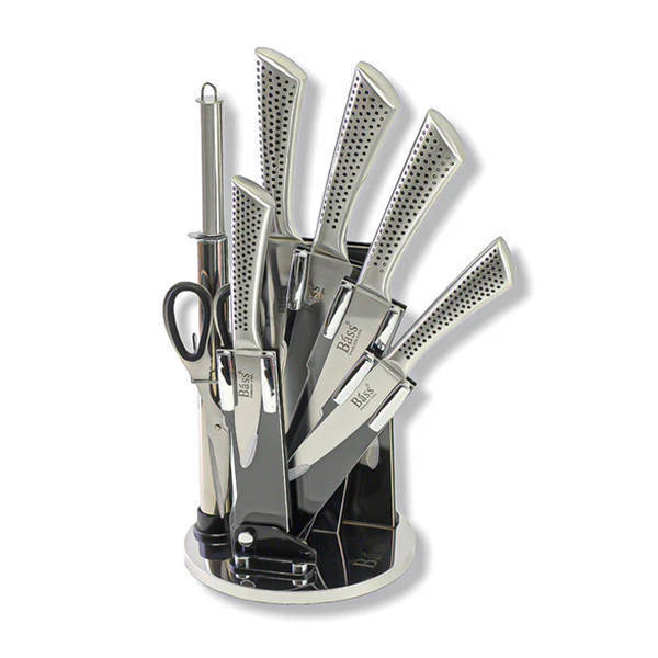 Bass Stainless Steel Knives Set 8 Pieses - 6714
