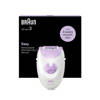 Braun Silk-Epil 3 Epilator for Legs Purple SE3000
