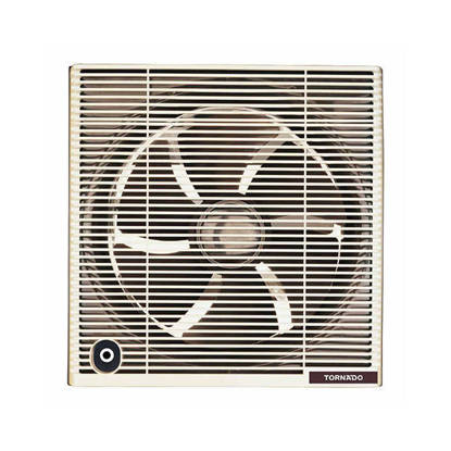 شفاط حمام تورنيدو مقاس 30 سم شبكة للحماية والخصوصية كريمي TVS-30CM TORNADO Bathroom Ventilating Fan 30 cm Privacy Grid Creamy TVS-30CM