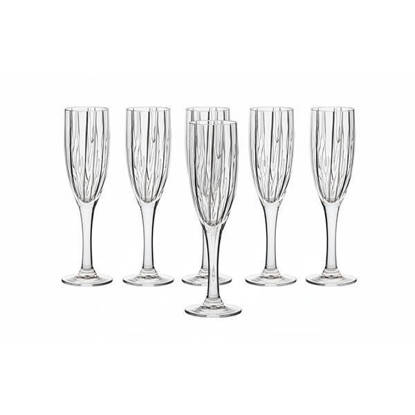 طقم كاسات كريستال من بوهيميا 6 قطع - سامبا بلاتين Bohemia Crystal Juice Cups set 6 Pieces - SAMBA PLATIN CUPS
