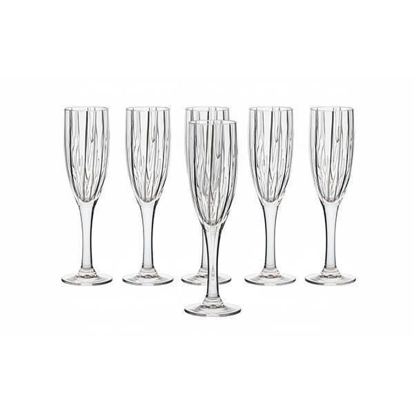 Bohemia Crystal Juice Cups set 6 Pieces - SAMBA PLATIN CUPS