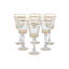 Bohemia Crystal Juice Cups set 6 Pieces - TEMLES GOLD CUPS