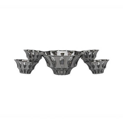 طقم خشاف كريستال من بوهيميا 7 قطع - ميراج بلاتينيوم Bohemia Crystal Dessert Bowls set 7 Pieces - MIRAGE PLATINUM DESERTS BOWLS
