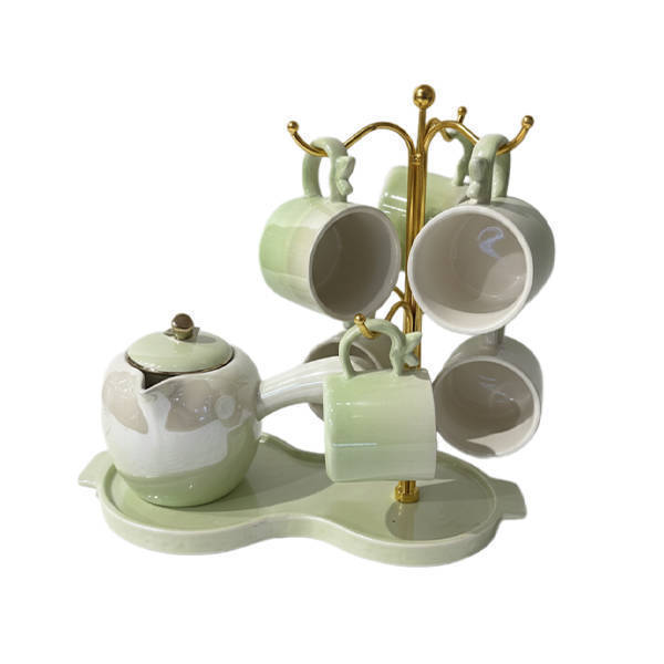 Laster Coffee Pot 9 Pieces Multi Colors -2591