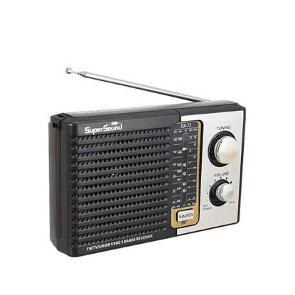 Super Sound Radio Black RX-72