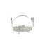 Shayala Tasaly and Cake Stand 1 Level 4 Eyes Silver - Q91