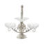 Shayala Tasaly and Cake Stand 3 Levels Silver - 009