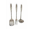 Ghandour spoon set 7 pieces with stand stainless steel