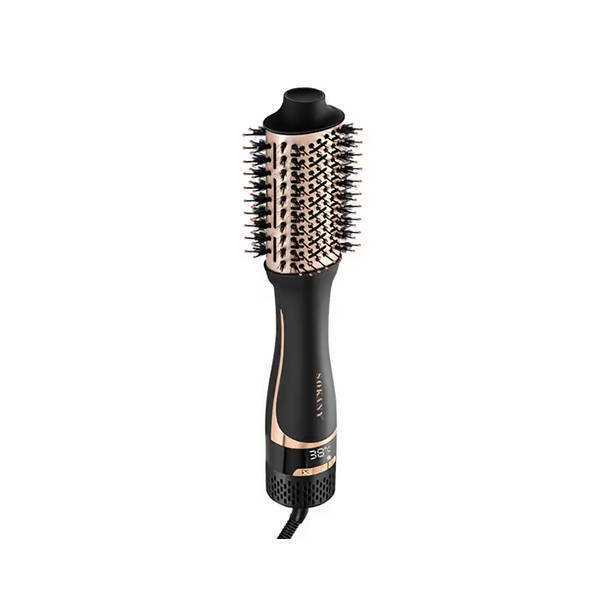 Sokany Hair Straightener Brush 1400 Watt Black SK-15037