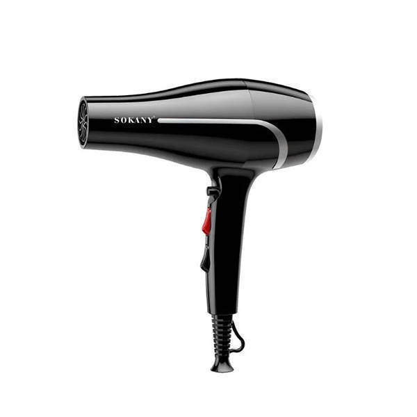 Sokany Hair Dryer 2400 Watt hot and cold Black SK-14021