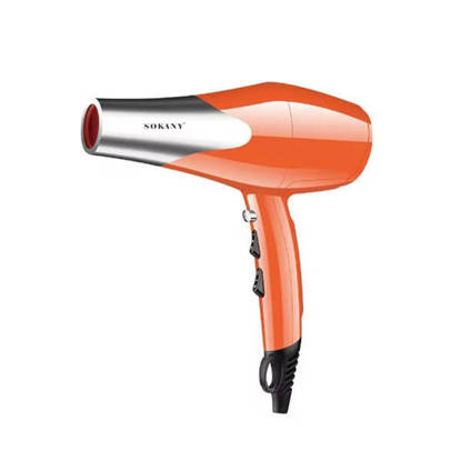 مجفف شعر سوكاني مع ديفيوزر 2000 وات برتقالي SK-14007 Sokany Hair Dryer with Diffuser 2000 Watt Orange SK-14007