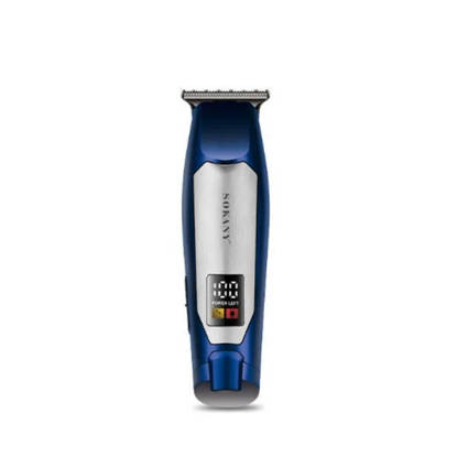 ماكينة قص الشعر الاحترافية سوكاني مع شحن USB لون ازرق SK-16055 Sokany Professional Hair Clipper with USB Charging Blue SK-16055