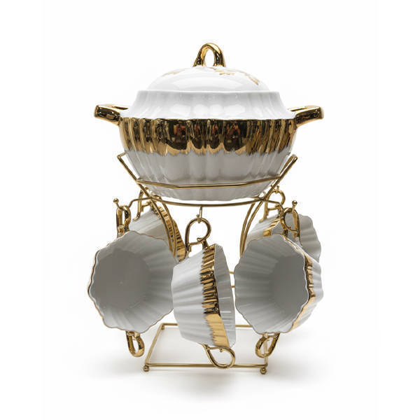 Marvel porcelain Soup Set 10 Pieces Multi Colors - 2017