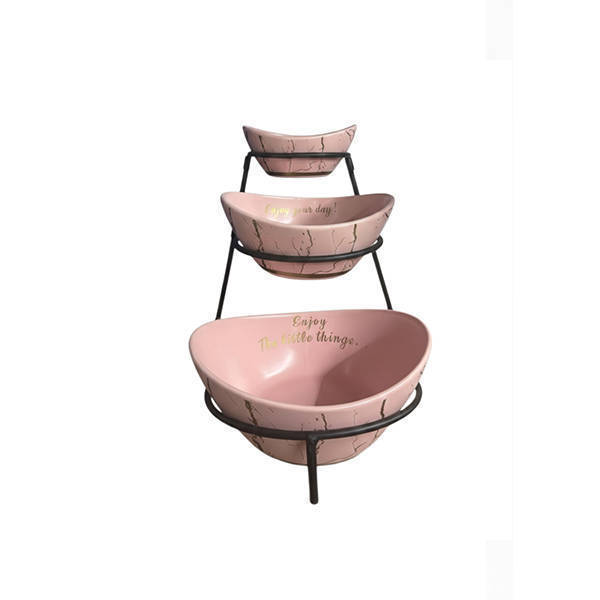 Nour Al Mostafa Cake Stand rectangle 3 Levels