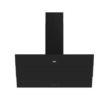 شفاط بيكو بلت ان 90 سم زجاج أسود BHCA99642BHE Beko Cooker Hood Built-in 90 cm Black Glass BHCA99642BHE