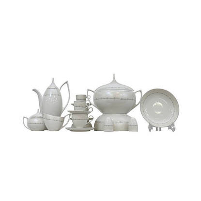 طقم صيني سفرة صوفيا من دريم 62 قطعة الوان متعددة - 9#8014 Dream Sofia 62 Pieces Chinese Dinnerware Sets Multi Colors - 8014#9