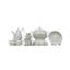 Dream Sofia 62 Pieces Chinese Dinnerware Sets Multi Colors - 8014#9