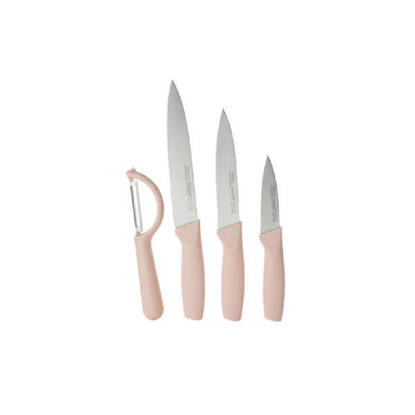 Pack Knives Set 4 Pieses - Pink