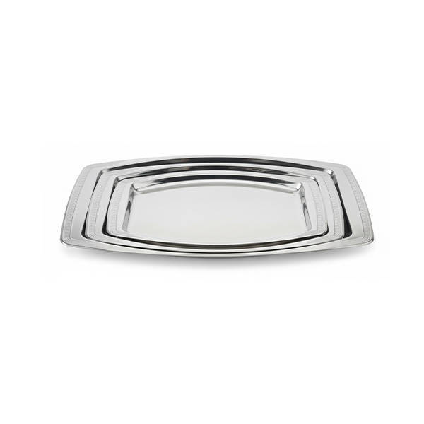 Emperor Serving Trays set 3 Pieces Steel