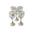 Bohemia Crystal Juice Cups set 6 Pieces - ALEX GOLD CUPS