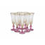 Bohemia Crystal Juice Cups set 6 Pieces - VECTORIA ROSE GOLD