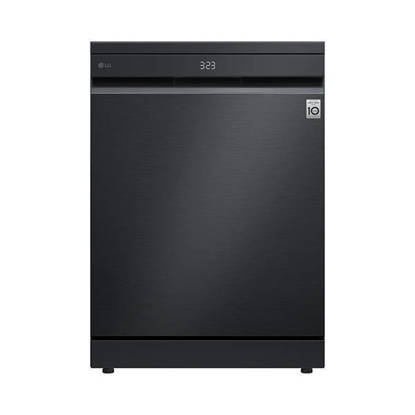 LG QuadWash™ Dishwasher 14 Places Heat Dry Inverter Black DFC287HMS