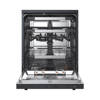 LG QuadWash™ Dishwasher 14 Places Heat Dry Inverter Black DFC287HMS
