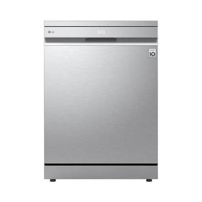 LG QuadWash™ Dishwasher 14 Places Heat Dry Inverter Silver DFC287HVS