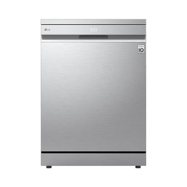 LG QuadWash™ Dishwasher 14 Places Heat Dry Inverter Silver DFC287HVS