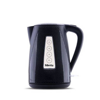 Mienta Electric Kettle Golf 1.7 Liter 2200 Watt Black EK20820B