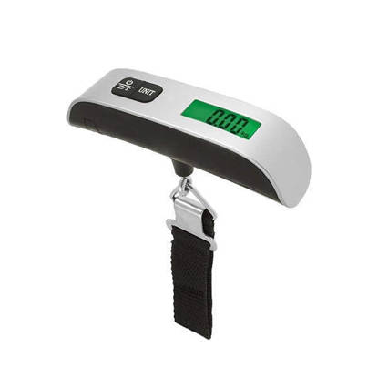 Utopia Electronic Luggage Scale with Handle 50kg Black*Silver KC-29Z-2350