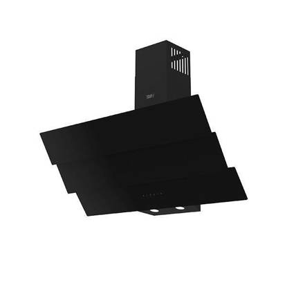 TEVA Cooker Hood Built-in 90 cm Black Glass 90-3TC-850-BLACK