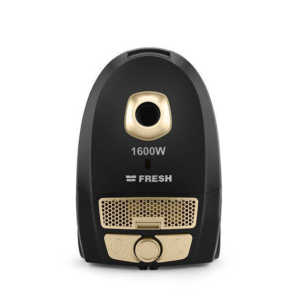 Fresh Vacuum Cleaner Faster 1600 Watt with Bag Black / Gold