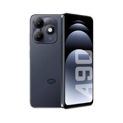 Itel A90 Dual SIM Storage: 128 GB / RAM: 3 GB - Black