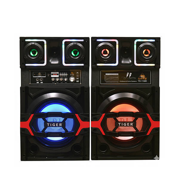 Tiger Subwoofer Speaker with Remote Control Black TG-11600