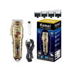 Kemei Professional Hair Clipper LCD Display Cordless Gold KM-2130