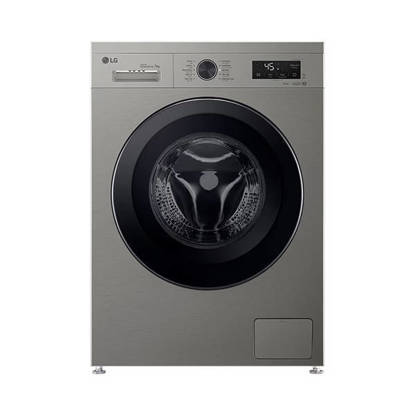 LG Front load Washing Machine 7KG 1400RPM, ThinQ (Wi-Fi) Silver F4Y2QYG6P