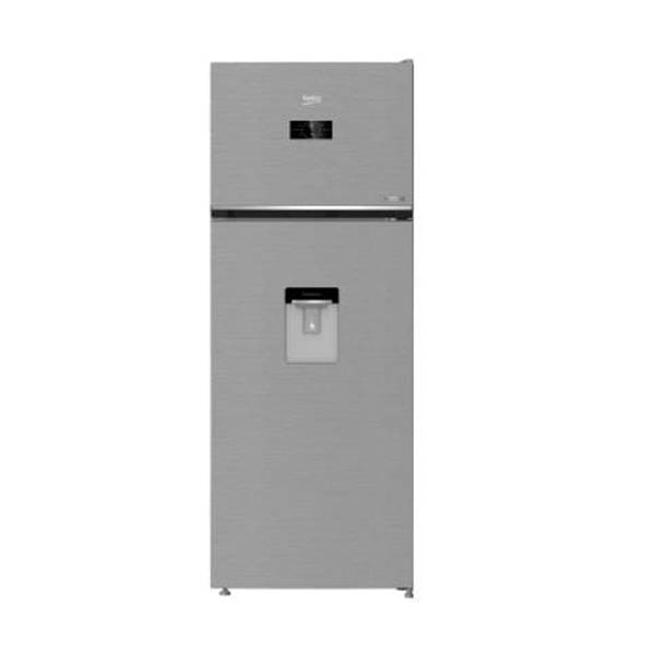 Beko NoFrost Refrigerator 430 Liter Digital inverter with dispenser Silver RDNE455M20XBIDTEWEG