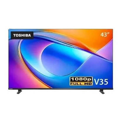 TOSHIBA 43 inch Smart Frameless TV FHD With Built-in Receiver 43V35RP