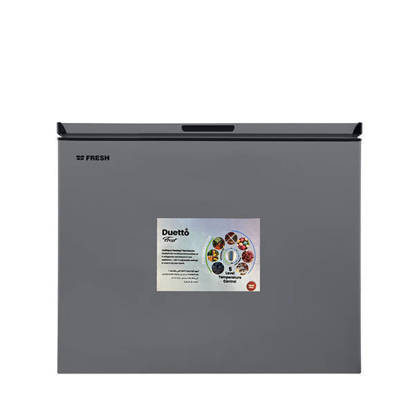 Fresh Chest Freezer 255 Liter Silver FDF-330 Duetto