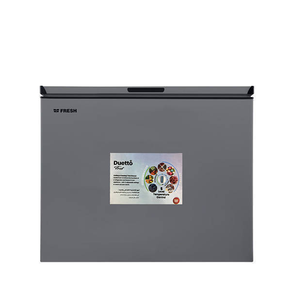 Fresh Chest Freezer 255 Liter Silver FDF-330 Duetto