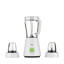 Braun 3 In 1 Jug Blender with Chopper and Grinder, 500 Watt, White - JB0123WH