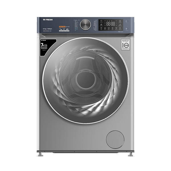 Fresh Washing Machine 7 kg inverter Silver W7DD1255PC-OBS