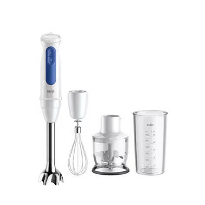 Braun MultiQuick 3 Hand blender 900 Watt With Attachments White MQ30202MWH