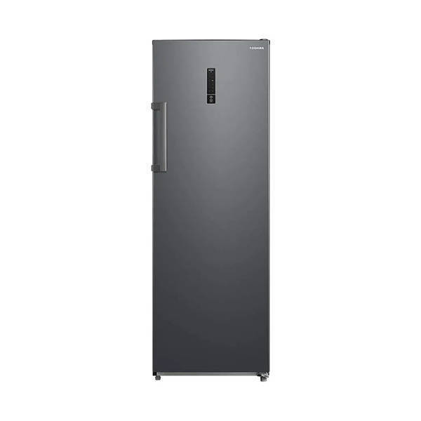 TOSHIBA Upright Freezer 7 Drawers 238 Liter Dark Grey GR-RU312WE-DMN(06)