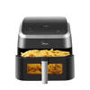 Midea Air Fryer 9 Litres Wide Max Series With HeatXpress Technology Black MF-CY85WK